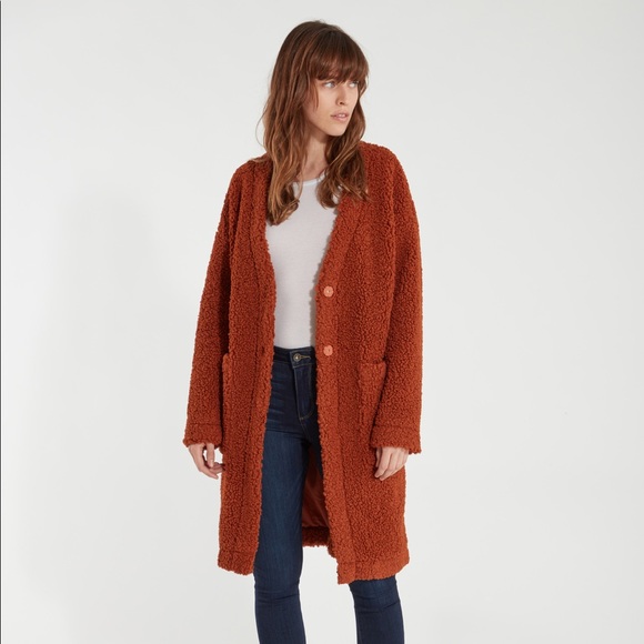 NWT Fauna Coat Rust ASTR The Label $188 Nordstrom - Picture 5 of 14